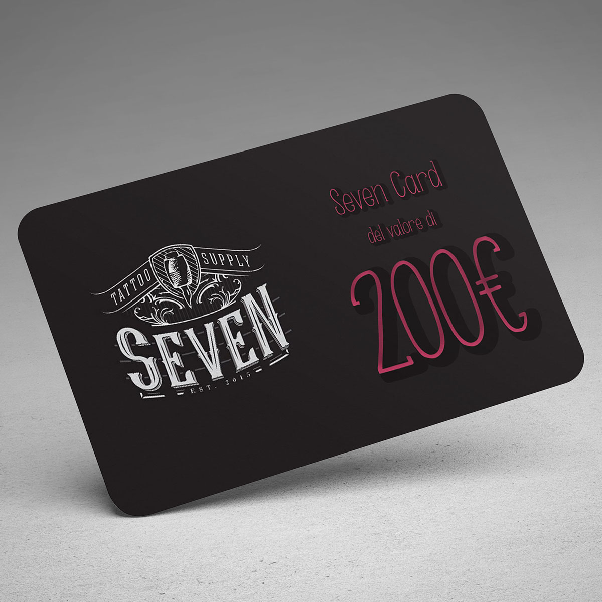 Rounded business card - Mockup