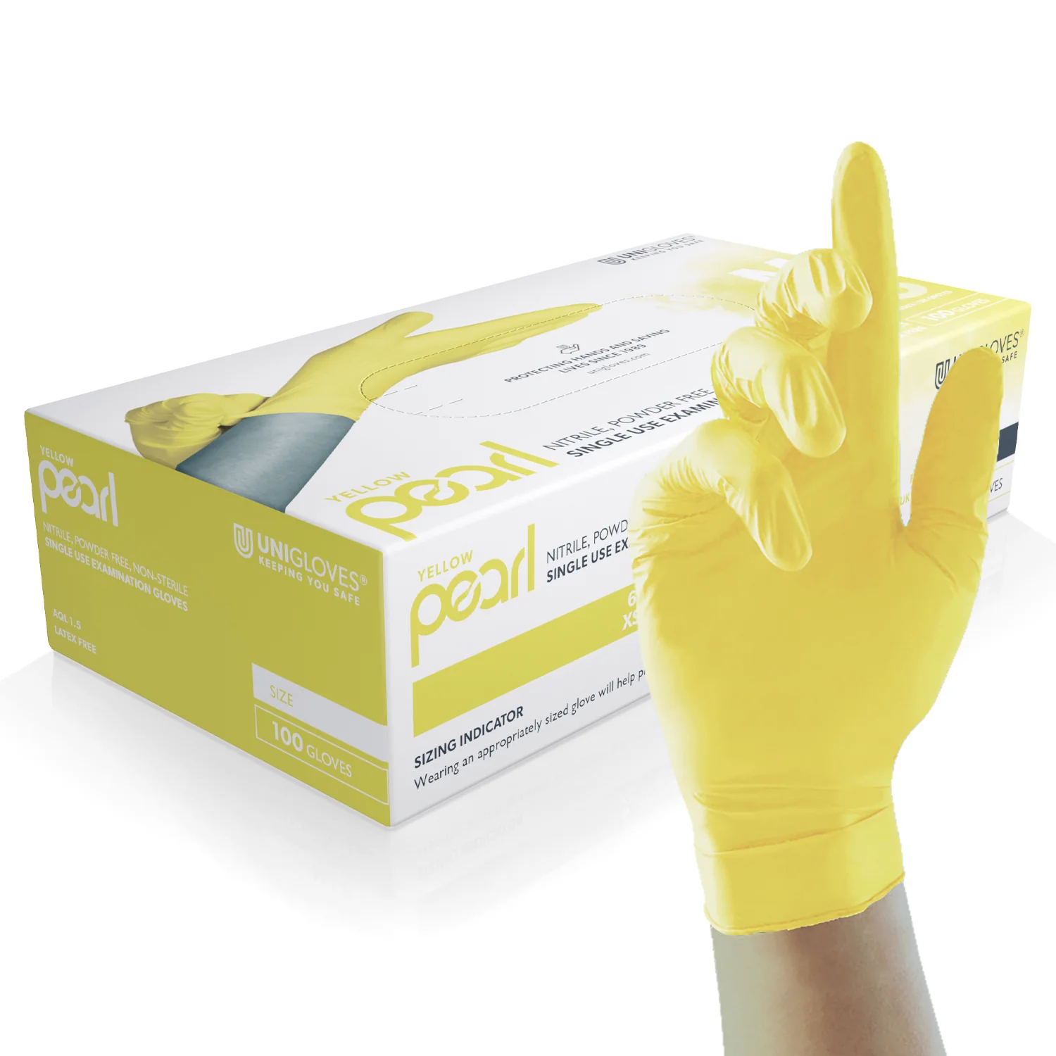 UNIGLOVES PEARL YELLOW