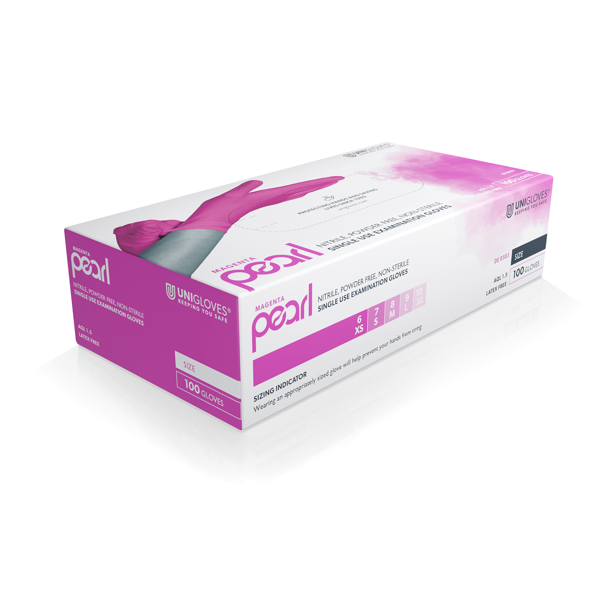 UNIGLOVES PEARL MAGENTA