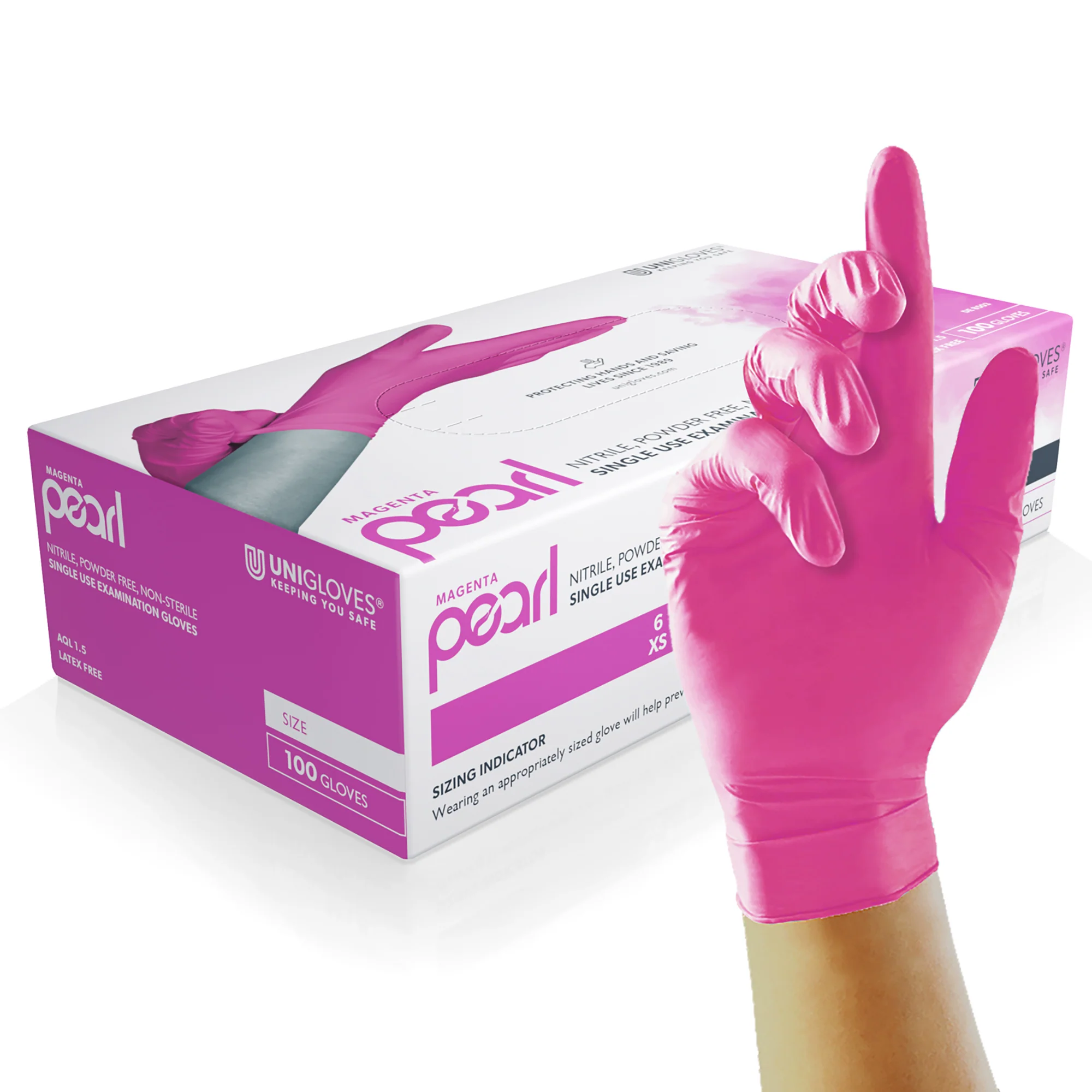 UNIGLOVES PEARL MAGENTA